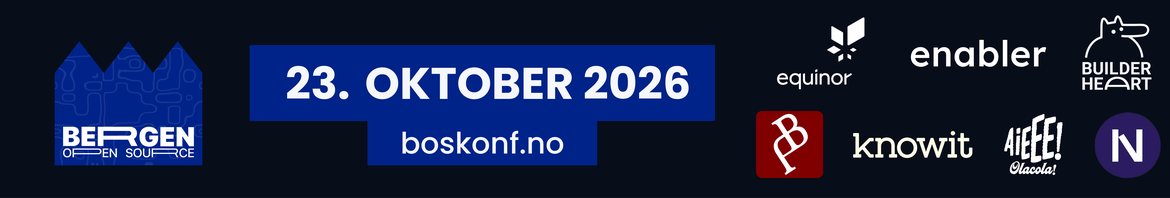 Bergen Open Source Konferansen!